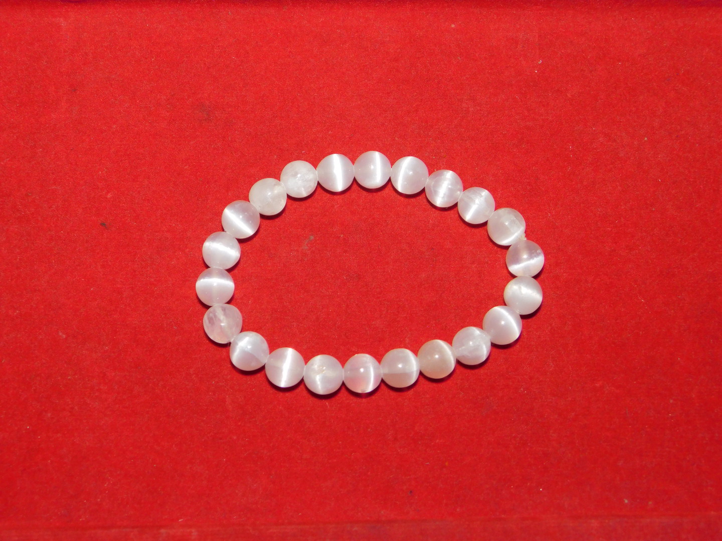 Selenite-Natural-Bracelet-8-MM-Navgraha-Certified-2-1-1.jpg Selenite Natural Bracelet 8 MM Navgraha Certified - Navgraha - Image 3