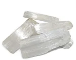 Premium Selenite Rough Stone 100 Gram – Natural Energy Cleansing & Décor Crystal – Navgraha.in