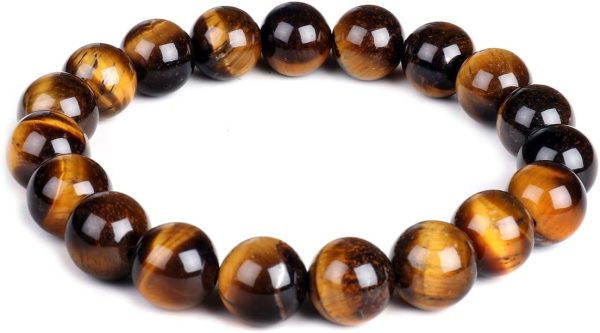 Courageous Spirit Tiger Eye Bracelet – Confidence, Focus & Protection Jewelry – Navgraha.in