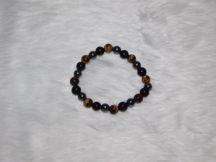 Triple Protection Bracelet 8 MM Navgraha Certified - Navgraha - Image 1