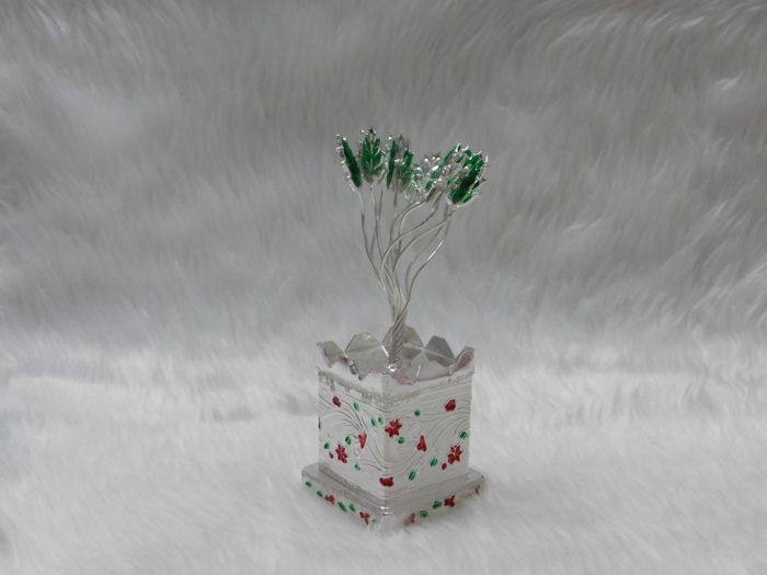 Tulsi Tree German silver coated - Navgraha - Image 3
