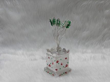 Tulsi Tree German silver coated - Navgraha