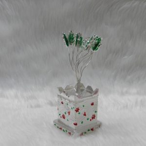 Tulsi Tree German silver coated - Navgraha