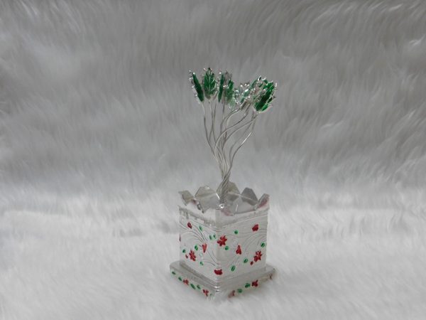 Tulsi Tree German silver coated - Navgraha