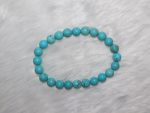 Turquoise Natural Firoza Bracelet 8 MM Navgraha Certified - Navgraha - Image 4