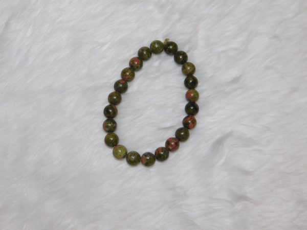 Unakite Natural Bracelet 8 MM Navgraha Certified - Navgraha - Image 8