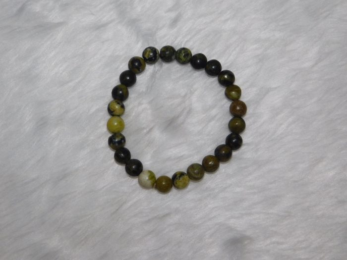Unakite Natural Bracelet 8 MM Navgraha Certified - Navgraha - Image 6