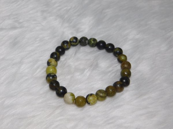 Unakite Natural Bracelet 8 MM Navgraha Certified - Navgraha - Image 4