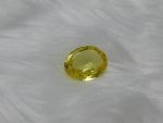 Yellow Sapphire Synthetic 8.30 Ct Navgraha Certified - Navgraha - Image 3