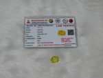 Yellow Sapphire Synthetic 8.30 Ct Navgraha Certified - Navgraha - Image 2