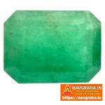 African Emerald Natural Premium Quality 6 Carat – Authentic Deep Green Panna Gemstone – Navgraha.in - Image 2