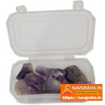 Amethyst Stones for Vastu 5 Raw Stone Small Size – Navgraha.in