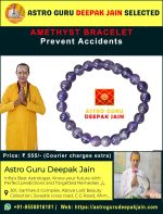 Harmony and Healing: Amethyst Bracelet – Spiritual Growth & Positive Vibes – Navgraha.in - Image 2
