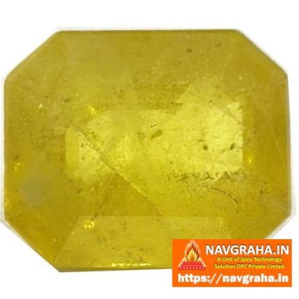Pukhraj Natural Yellow Sapphire 6 Carat Bangkok - Navgraha.in
