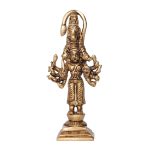 Brass Panchmukhi Hanuman Ji Pavan Putra Bajrangbali Idol Murti 5.5 Inch Idol | Deity Idol Exclusive Collection