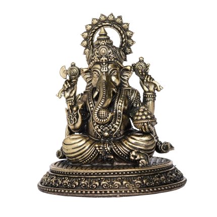 Ganesh ji Idol made from Brass 2.7 inch – Fine Finished Idol | Deity Idol Exclusive Collection