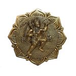 Brass Hanuman Wall Hanging Home Decor 7.2 Inch Height Idol | Deity Idol Exclusive Collection