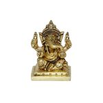 Brass Lord Ganesha Statue Collectible Handicraft 2.5″ Inch Height Idol | Deity Idol Exclusive Collection