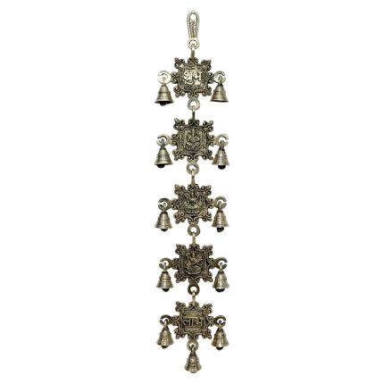 Ganesh, Laxmi & Sarswati Bell 5 step Brass For Handicraft 31″ Inch Idol | Deity Idol Exclusive Collection