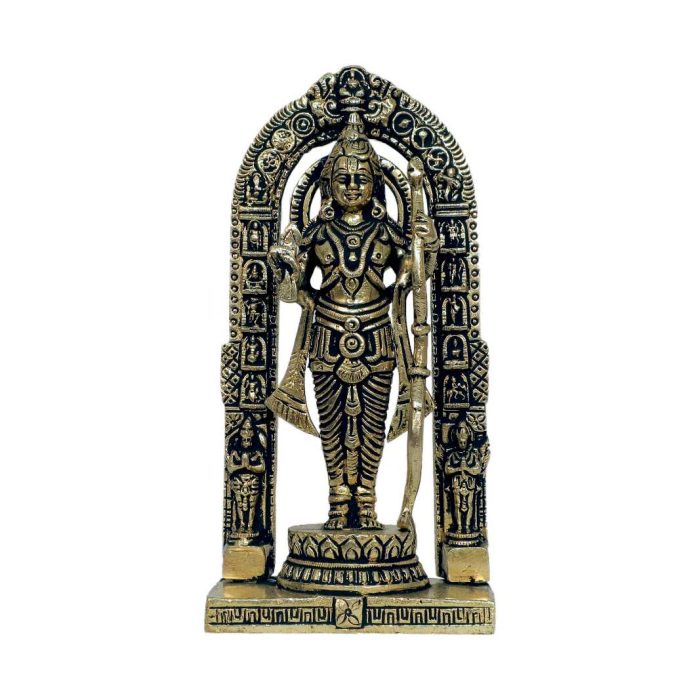 Brass Ram Statue 5.9 Inch Height Idol | Deity Idol Exclusive Collection - Image 1