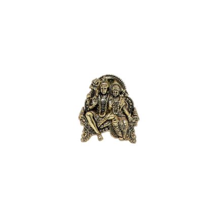 Brass Shiv Parvati For Collectible Handicraft 1.5″ Inch Idol | Deity Idol Exclusive Collection