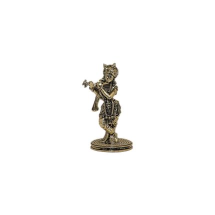 Brass Krishna Collectible Handicraft 2.5″Inch Height Idol | Deity Idol Exclusive Collection