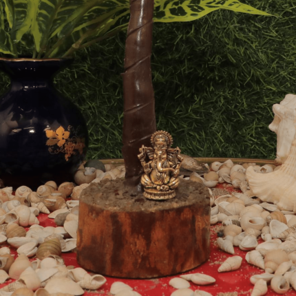 Hindu Deity Brass Ganesh Idol Fine Work Statue 1.8″ Inch Height Idol | Deity Idol Exclusive Collection