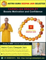 Revitalizing Energy: Carnelian Bracelet – Passion, Vitality & Motivation Jewelry – Navgraha.in - Image 2