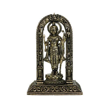 Brass Lord Ram Lalla Idol Ayodhya Model Ram Lalla Murti  – 4 Inch Height Idol | Deity Idol Exclusive Collection