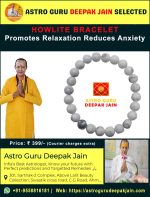 Calming Tranquility Howlite Bracelet – Stress Relief & Emotional Balance Jewelry – Navgraha.in - Image 2