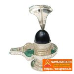 Narmadeshwar Shivling with Pure Silver Base