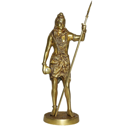 God Shiv Idol Brass  19.5″ Inch Idol | Deity Idol Exclusive Collection