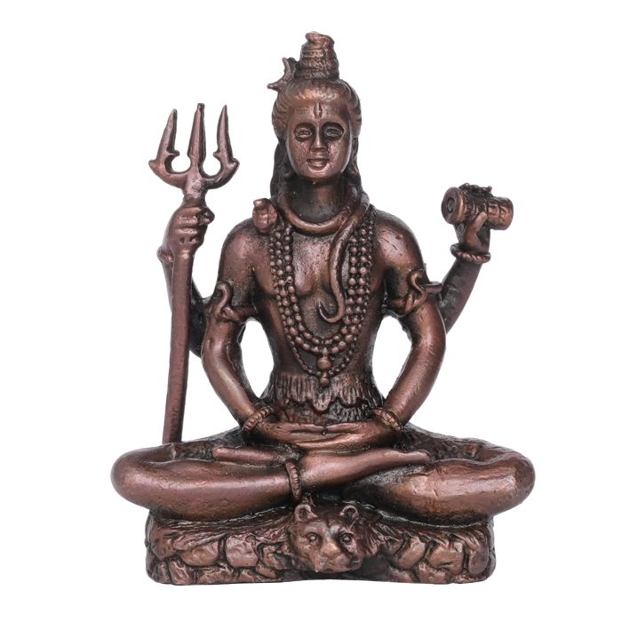 Lord Shiva Idol Copper 3 Inch Idol | Deity Idol Exclusive Collection - Image 1