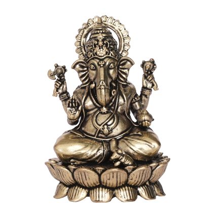 Ganesh ji Idol made from Brass 2.9 inch Idol | Deity Idol Exclusive Collection