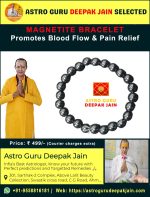 Magnetic Charisma Magnetite Bracelet – Strength, Balance & Attraction Jewelry – Navgraha.in - Image 2