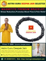 Magnetic Elegance Magnetite Premium Bracelet – Empowerment & Style Jewelry – Navgraha.in - Image 2
