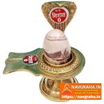Narmadeshwar Shivling Set Brass | Authentic Gemstone for Astrological Benefits