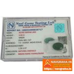 Natural Emerald 5.90 Carat Oval Shape – Elegance, Prosperity & Focus – Navgraha.in
