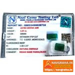 Natural Emerald African Panna 5.97 Carat Approx – Premium Deep Green Gemstone – Navgraha.in - Image 2