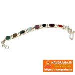 Navgraha (Navagraha) Stones Silver Bracelet with Natural Stones – Navgraha.in - Image 3