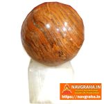 Tiger Eye Ball – Natural Polished Crystal Sphere for Courage, Focus & Positive Energy – Navgraha.in - Image 2