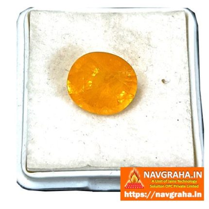 Premium Pukhraj Bangkok Yellow Sapphire 4.5 Carat - Navgraha.in