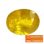 Yellow Sapphire Pukhraj 5.5 Carat | Natural Yellow Sapphire for Wisdom & Success