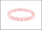 Radiant Love Rose Quartz Bracelet – Heart Healing & Compassion Stone Jewelry – Navgraha.in
