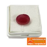Indian Manik Natural Ruby 4 Carat – Certified Deep Red Gemstone for Jewelry & Astrology – Navgraha.in - Image 2