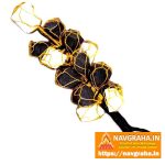 Elegant Tourmaline Selenite Wall Hanging – Protective & Cleansing Crystal Décor for Home and Office – Navgraha.in - Image 2