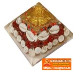 Vastu Pyramid with Shri Laxmi Yantra Acrylic | Powerful Yantra for Divine Blessings