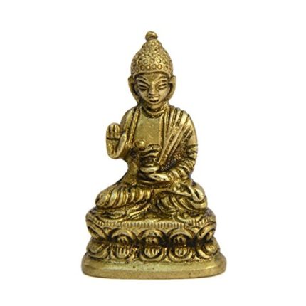 Buddha Brass Idol – Handcrafted for Pooja Room & Spiritual Décor