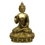 Buddha God Idol Brass &ndash; Handcrafted for Pooja Room & Spiritual D&eacute;cor