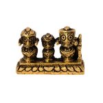 Brass Jagannath Puri Idol Murti | 1.5 Inch | Authentic Hindu Deity for Divine Blessings & Protection